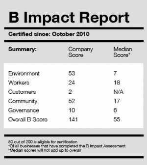 B Corp Recertification 2016 | Cascade Engineering